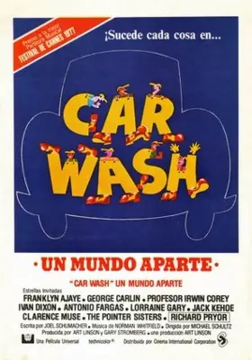 Car Wash (1976) White Tank-Top - idPoster.com