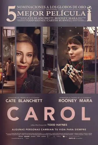 Carol (2015) Women's Colored Hoodie - idPoster.com