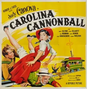 Carolina Cannonball (1955) Men's Colored  Long Sleeve T-Shirt - idPoster.com