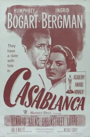 Casablanca (1942) Women's Colored T-Shirt - idPoster.com