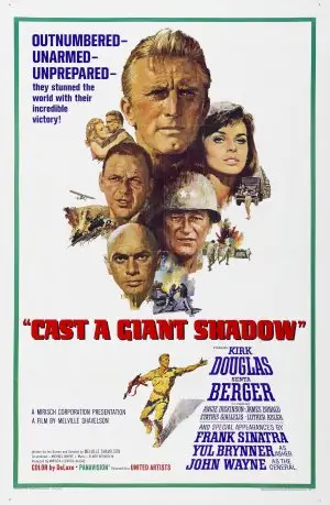 Cast a Giant Shadow (1966) White T-Shirt - idPoster.com