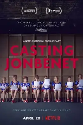 Casting JonBenet (2017) Kitchen Apron - idPoster.com