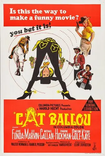 Cat Ballou (1965) Wall Poster picture 916571