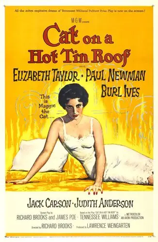 Cat on a Hot Tin Roof (1958) Jigsaw Puzzle picture 938623