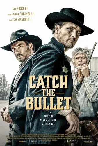 Catch the Bullet (2021) White T-Shirt - idPoster.com