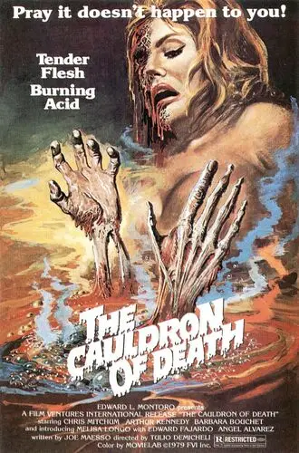 Cauldron of Death (1979) Women's Colored Tank-Top - idPoster.com