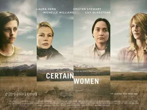 Certain Women (2016) White Tank-Top - idPoster.com
