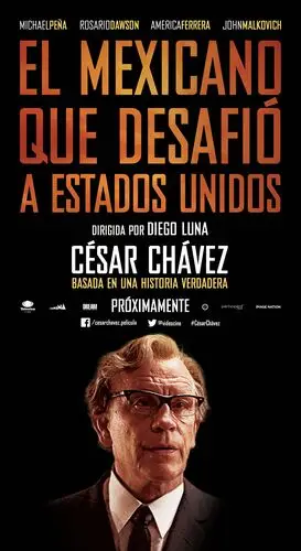 Cesar Chavez (2014) White T-Shirt - idPoster.com
