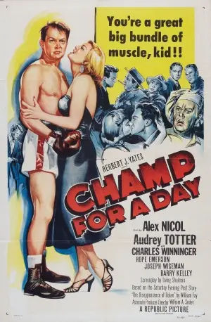 Champ for a Day (1953) White Tank-Top - idPoster.com