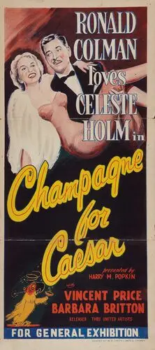 Champagne for Caesar (1950) Protected Face mask - idPoster.com
