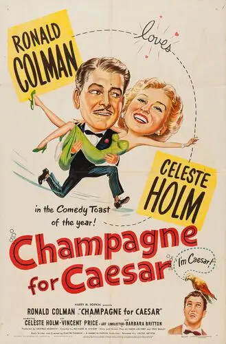 Champagne for Caesar (1950) Women's Colored Tank-Top - idPoster.com
