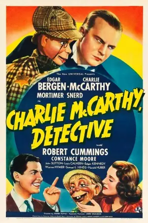 Charlie McCarthy, Detective (1939) Women's Colored  Long Sleeve T-Shirt - idPoster.com
