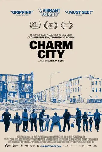 Charm City (2018) White Tank-Top - idPoster.com