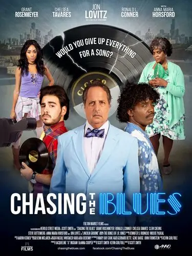 Chasing the Blues (2018) White Tank-Top - idPoster.com
