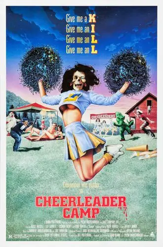 Cheerleader Camp (1987) Men's Colored Hoodie - idPoster.com