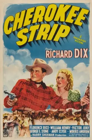 Cherokee Strip (1940) Men's Colored  Long Sleeve T-Shirt - idPoster.com