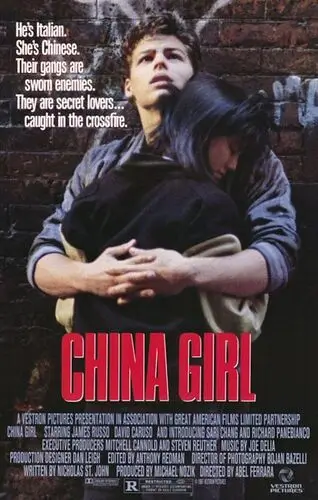 China Girl (1987) White Tank-Top - idPoster.com