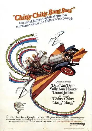 Chitty Chitty Bang Bang (1968) White Tank-Top - idPoster.com
