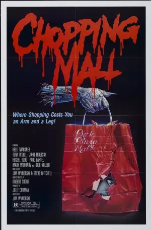 Chopping Mall (1986) White T-Shirt - idPoster.com