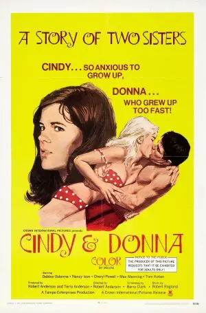 Cindy and Donna (1970) White Tank-Top - idPoster.com