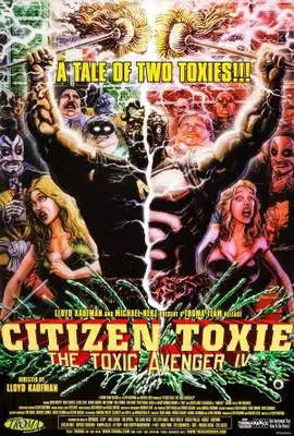 Citizen Toxie: The Toxic Avenger IV (2000) Women's Colored T-Shirt - idPoster.com