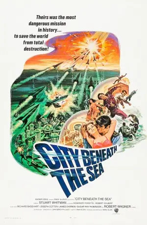 City Beneath the Sea (1971) White T-Shirt - idPoster.com