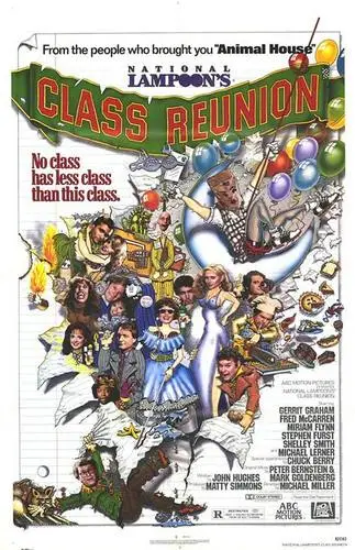 Class Reunion (1982) White Tank-Top - idPoster.com