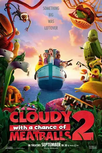 Cloudy with a Chance of Meatballs 2 (2013) Protected Face mask - idPoster.com
