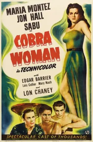 Cobra Woman (1944) Men's Colored Hoodie - idPoster.com