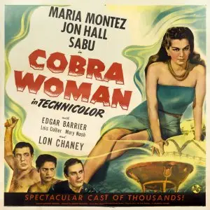 Cobra Woman (1944) Women's Colored  Long Sleeve T-Shirt - idPoster.com