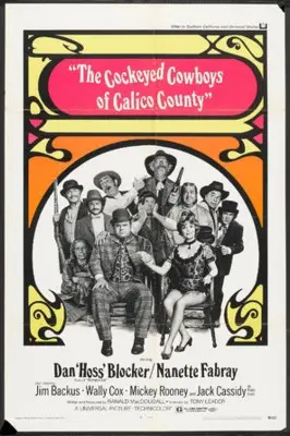 Cockeyed Cowboys of Calico County (1970) Women's Colored Tank-Top - idPoster.com
