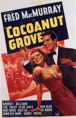 Cocoanut Grove (1938) Women's Colored Tank-Top - idPoster.com