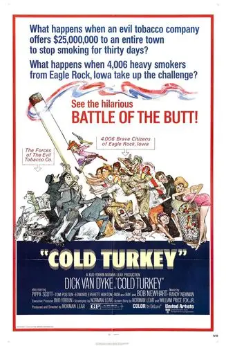 Cold Turkey (1971) Drawstring Backpack - idPoster.com