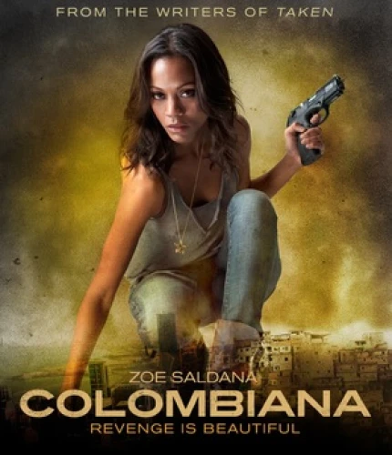 Colombiana (2011) Women's Colored Hoodie - idPoster.com