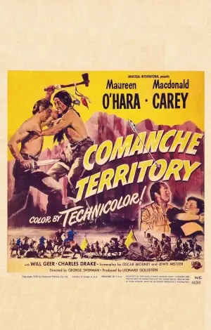 Comanche Territory (1950) White Tank-Top - idPoster.com