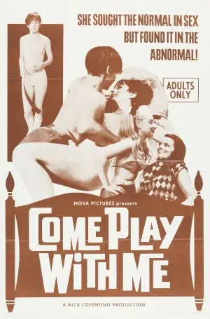 Come Play with Me (1968) Women's Colored Tank-Top - idPoster.com