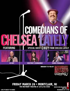 Comedians of Chelsea Lately (2009) Women's Colored Tank-Top - idPoster.com