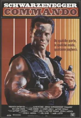 Commando (1985) Kitchen Apron - idPoster.com