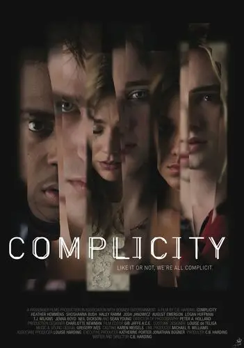 Complicity (2013) White T-Shirt - idPoster.com