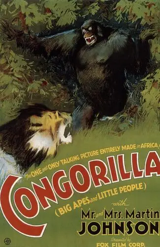 Congorilla (1932) Women's Colored Hoodie - idPoster.com