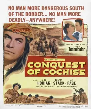 Conquest of Cochise (1953) White T-Shirt - idPoster.com