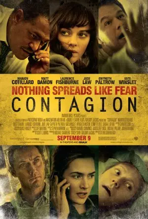 Contagion (2011) White Tank-Top - idPoster.com