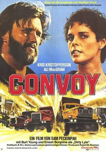 Convoy (1978) Women's Colored Hoodie - idPoster.com