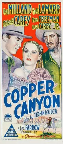 Copper Canyon (1950) White T-Shirt - idPoster.com
