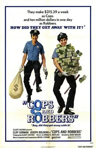 Cops and Robbers (1973) Women's Colored  Long Sleeve T-Shirt - idPoster.com