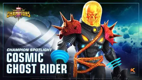 Cosmic Ghost Rider Tote Bag - idPoster.com