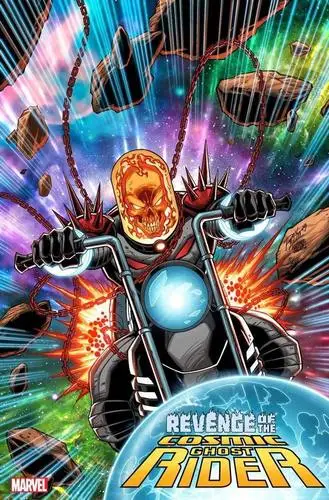 Cosmic Ghost Rider Protected Face mask - idPoster.com