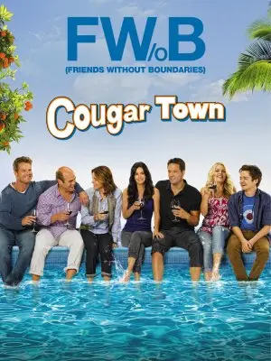 Cougar Town (2009) White T-Shirt - idPoster.com