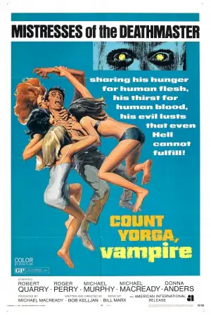Count Yorga, Vampire (1970) Drawstring Backpack - idPoster.com