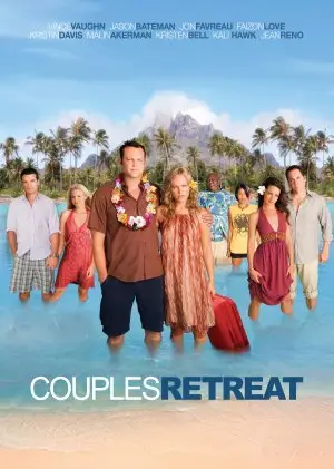 Couples Retreat (2009) Men's Colored  Long Sleeve T-Shirt - idPoster.com